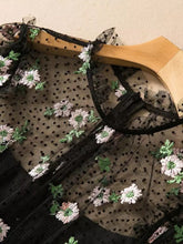 Cargar imagen en el visor de la galería, Embroidery Designer Mesh Dress