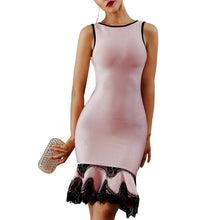 Load image into Gallery viewer, Pink Elegant Celebrity Dress