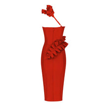 Carregar imagem no visualizador da galeria, Ruffles Bodycon Bandages Dress