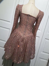 Load image into Gallery viewer, Sweet Glitter Mini Dress