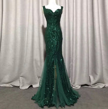 Load image into Gallery viewer, Sequined Mermaid Gown