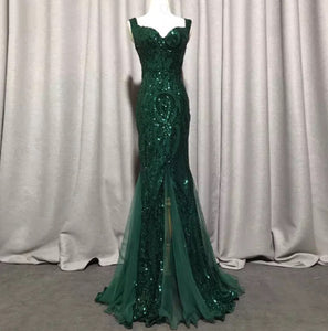 Sequined Mermaid Gown