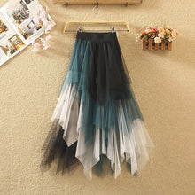 Cargar imagen en el visor de la galería, Contrast Colour Tulle Skirt