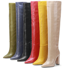 Charger l&#39;image dans la galerie, Knee High Straight Boots