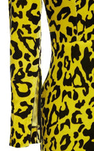 Load image into Gallery viewer, Leopard Velvet Bodycon Dress