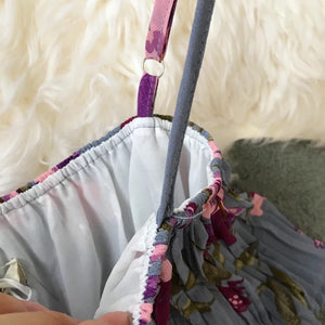 Floral Ruffled Jumpsuits