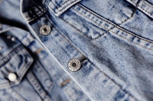 Load image into Gallery viewer, Pearl Denim Jacket