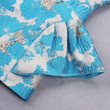 Carica l&#39;immagine nel visualizzatore di Gallery, OneShoulder Jacquard Dress