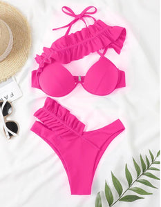 Ruffle Bikini Set