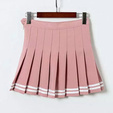 Carica l&#39;immagine nel visualizzatore di Gallery, High Waist Pleated Mini Skirt
