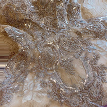 Load image into Gallery viewer, Lace Beaded High Neck Luxury Gowns