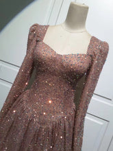 Load image into Gallery viewer, Sweet Glitter Mini Dress