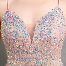 Load image into Gallery viewer, Sequin Fitted Mermaid Gown