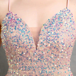 Sequin Fitted Mermaid Gown