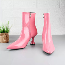 Charger l&#39;image dans la galerie, Pointed Candy Color Ankle Boots