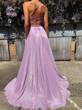 Load image into Gallery viewer, Sequins Prom Dress