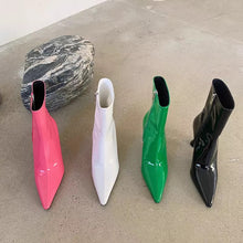Cargar imagen en el visor de la galería, Pointed Candy Color Ankle Boots