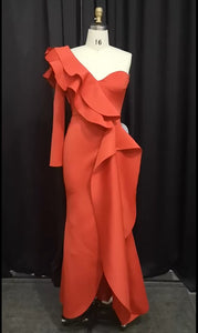 Curvy Ruffles Dress
