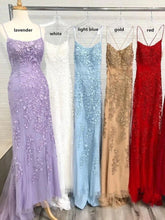 Load image into Gallery viewer, Mermaid Lace Tulle Prom Dress