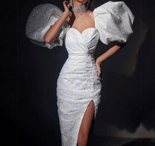 Load image into Gallery viewer, Glitter Sweetheart Dress