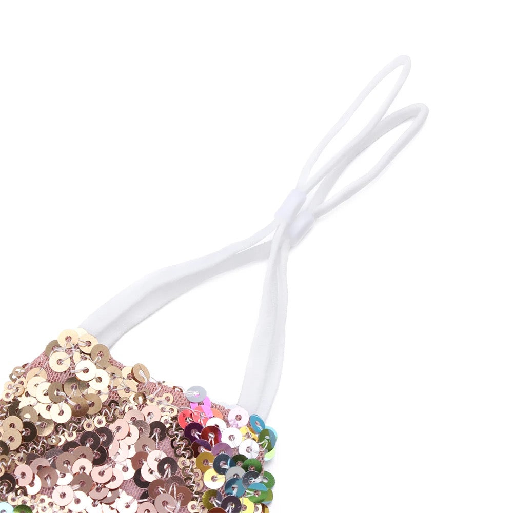 Bling Sequins Reusable Face Mask