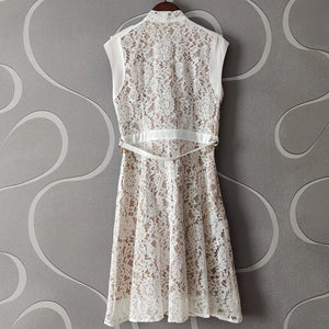 Runway Lace Elegant Dress