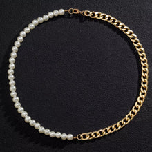 Load image into Gallery viewer, Pearl Chain Necklace for Men