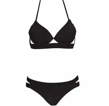 Load image into Gallery viewer, Push Up Ribbed Bikini Set