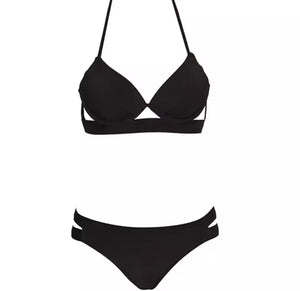 Push Up Ribbed Bikini Set