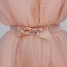 Cargar imagen en el visor de la galería, Strapless Tulle Layers Mini Mesh Dress