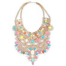 Load image into Gallery viewer, Crystal Choker Necklace