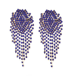 Trendy Crystal Drop Earrings