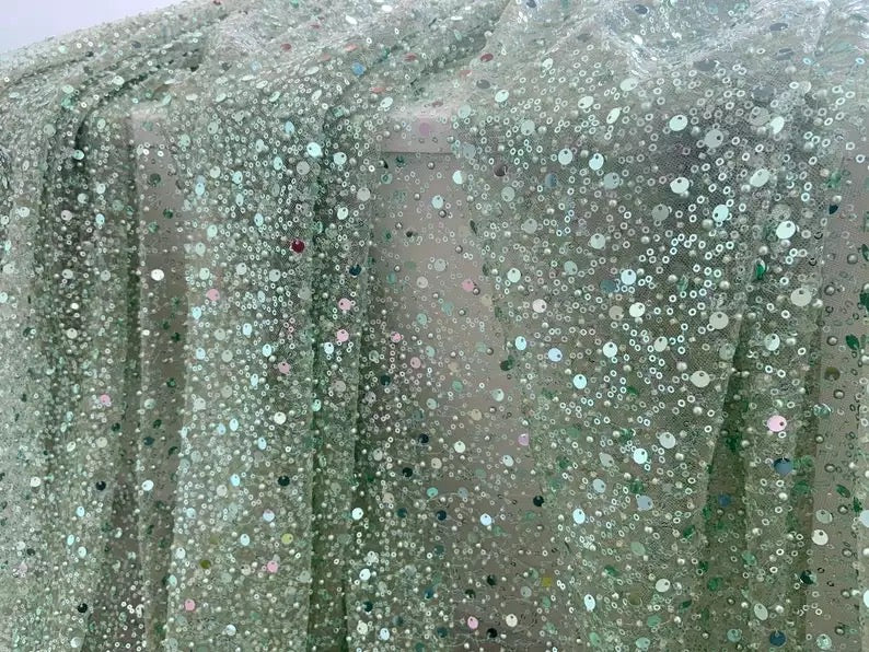 Sparkle Cape  Evening Gown