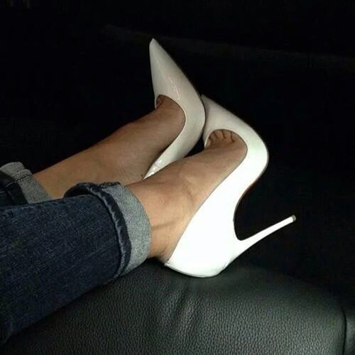 Pointed Toe Thin Heels Pumps