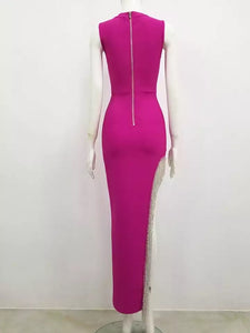 Tassel Diamonds Bodycon Dress