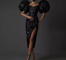 Load image into Gallery viewer, Glitter Sweetheart Dress