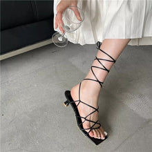 Charger l&#39;image dans la galerie, Lace Up Gladiator Sandal