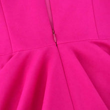 Load image into Gallery viewer, Peplum Short Ruffles Sleeve Blouse