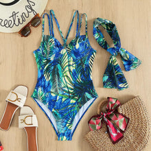 Cargar imagen en el visor de la galería, Tropical Printed Swimwear