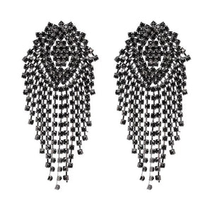 Trendy Crystal Drop Earrings