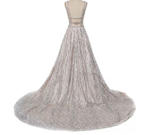 Load image into Gallery viewer, Sparkle Elegant Evening Trail Dress