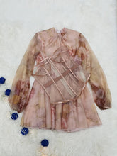 Carica l&#39;immagine nel visualizzatore di Gallery, Mesh Lace Corset Two Pieces Dress