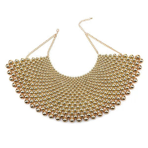 Imitation Pearls Chunky Necklace