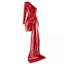 Load image into Gallery viewer, Rose Sequins Luxury Mini Dress