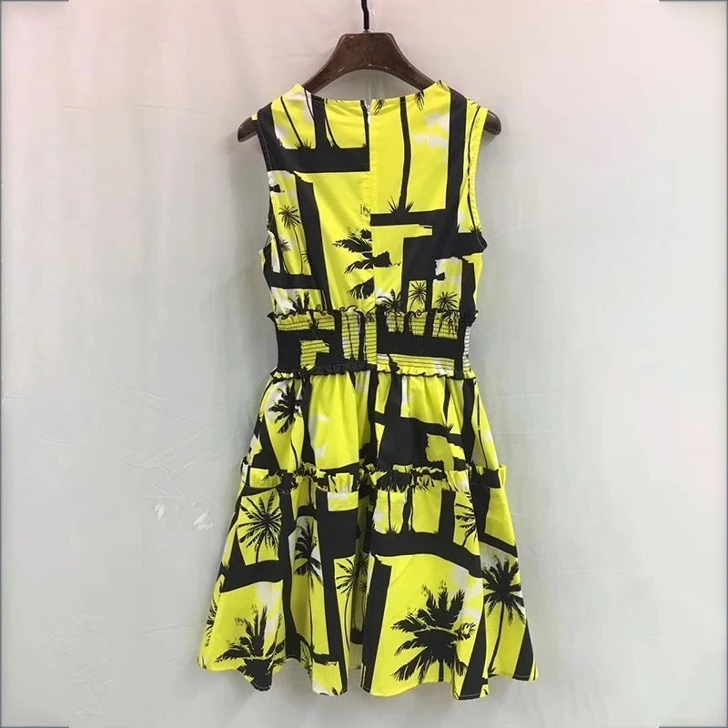 Yellow Vintage Dress