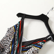 Load image into Gallery viewer, Leopard Print Slit Dress