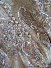 Load image into Gallery viewer, Lace Beaded High Neck Luxury Gowns