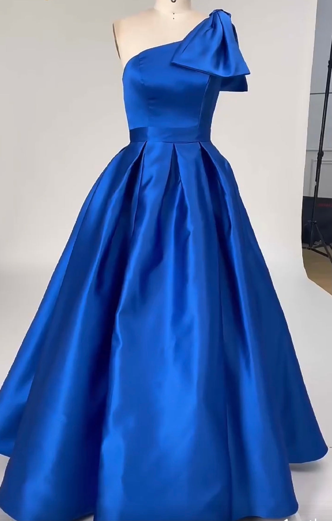 One Shoulder Prom Dress