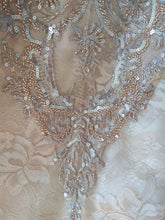 Load image into Gallery viewer, Lace Beaded High Neck Luxury Gowns