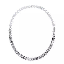 Carregar imagem no visualizador da galeria, Pearl Chain Necklace for Men